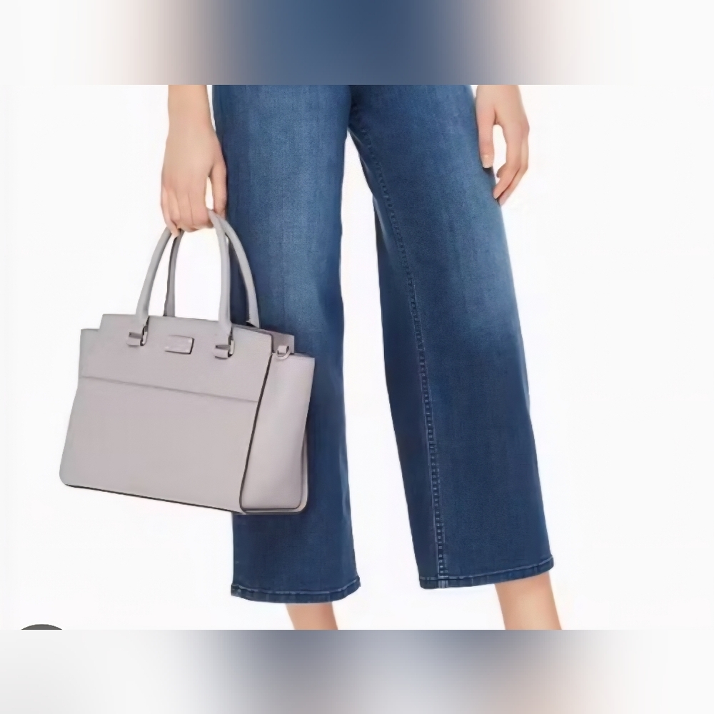 NWT Kate Spade NY Grove St Lana Satchel Cityscape Soft Taupe (Retail $324)